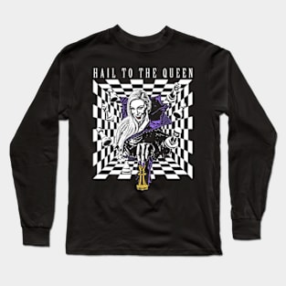 Charlotte Flair Hail To The Queen Long Sleeve T-Shirt